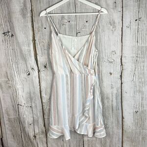 Sadie & Sage Striped Sleeveless Mini Dress Size Medium